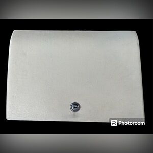 CADILLAC DEVILLE GLOVE BOX LID COMPARTMENT LID 1965 1966 AUTHENTIC NO KEY.
